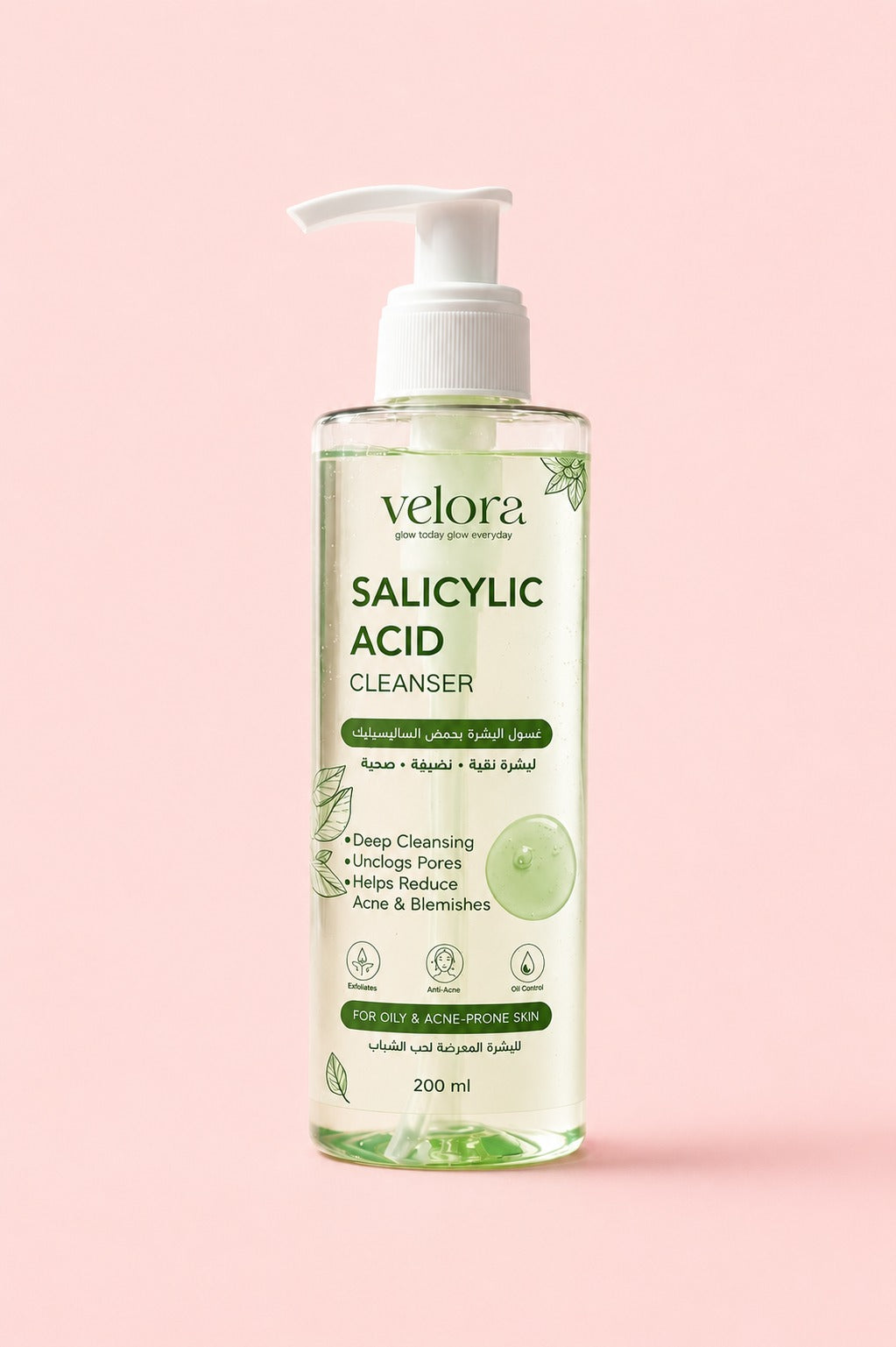 Velora Salicylic Acid Cleanser 200ML